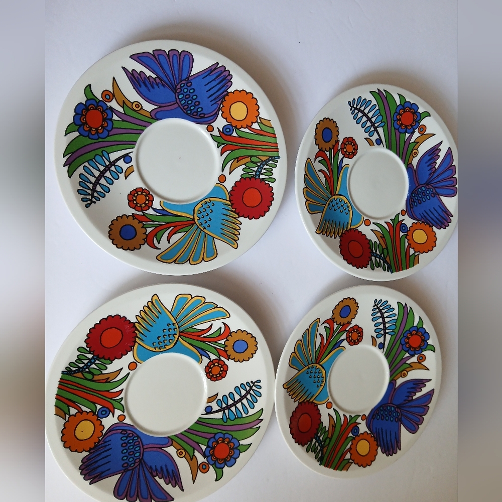 Villeroy & Boch Acapulco 4 Saucer Set